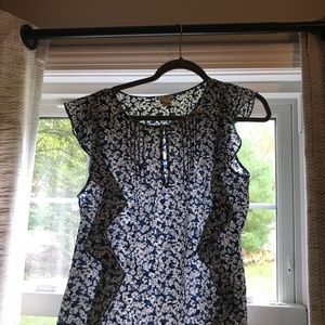 J crew factory keyhole top